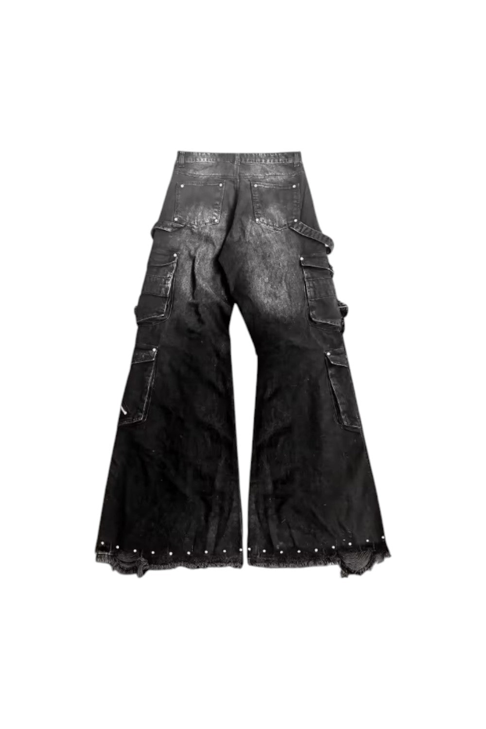 Streetwear Goth Punk Multi-pocket Cargo Jeans