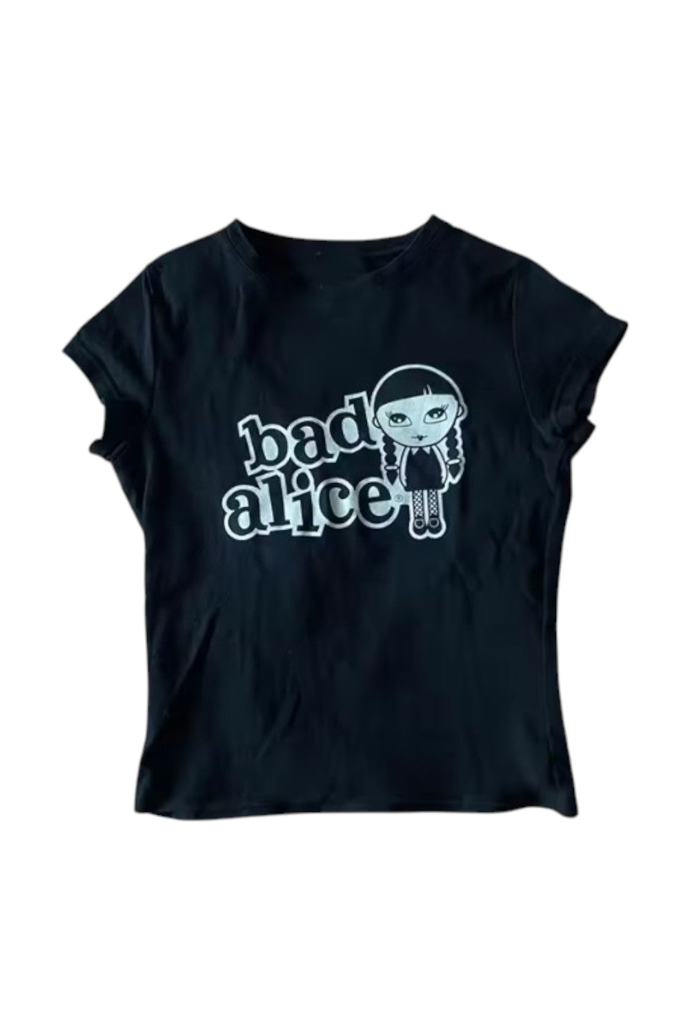 Harajuku Aesthetic Y2k Crop Top "Bad Alice"