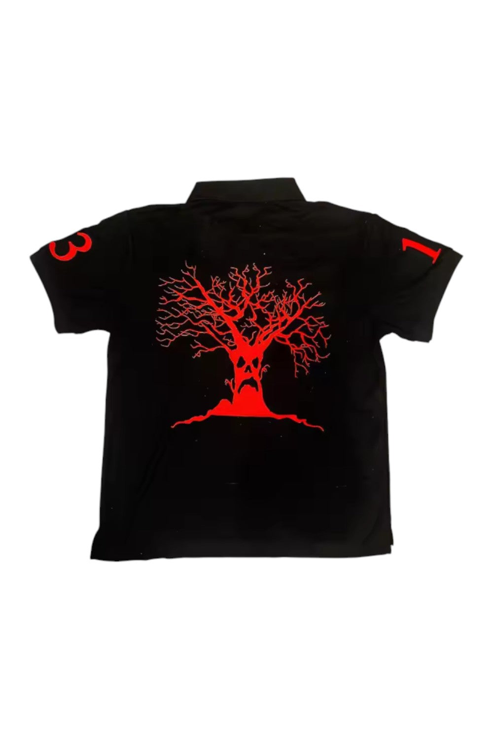 Polo Haunted Mound America Retro Street Hip Hop