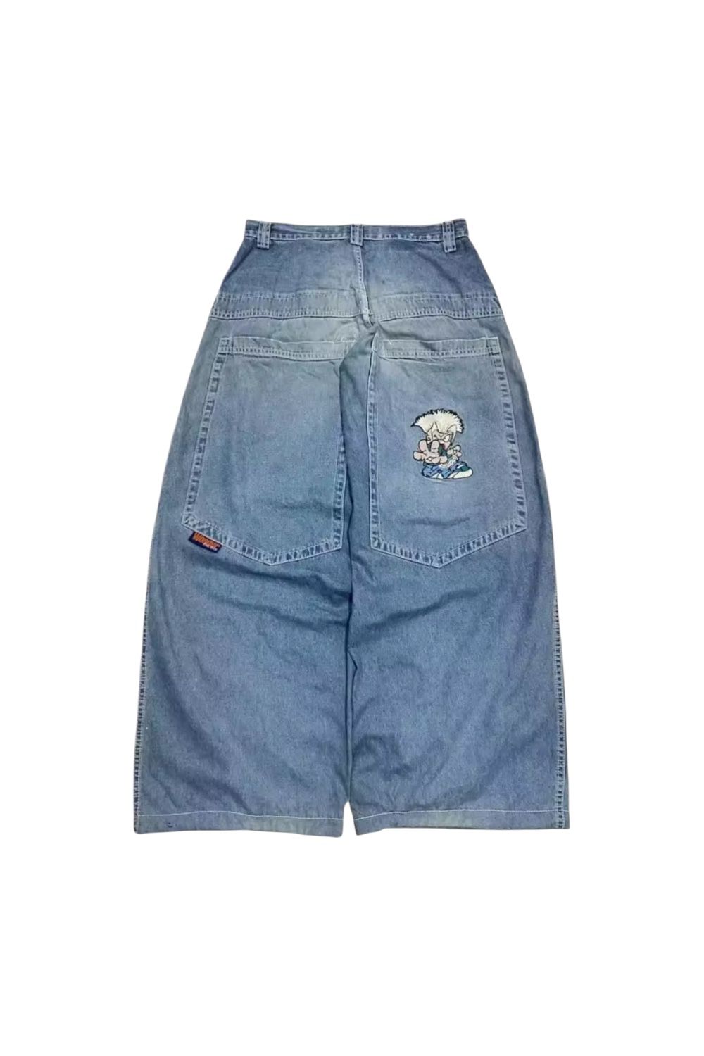 Y2k Cute Print Baggy Jeans