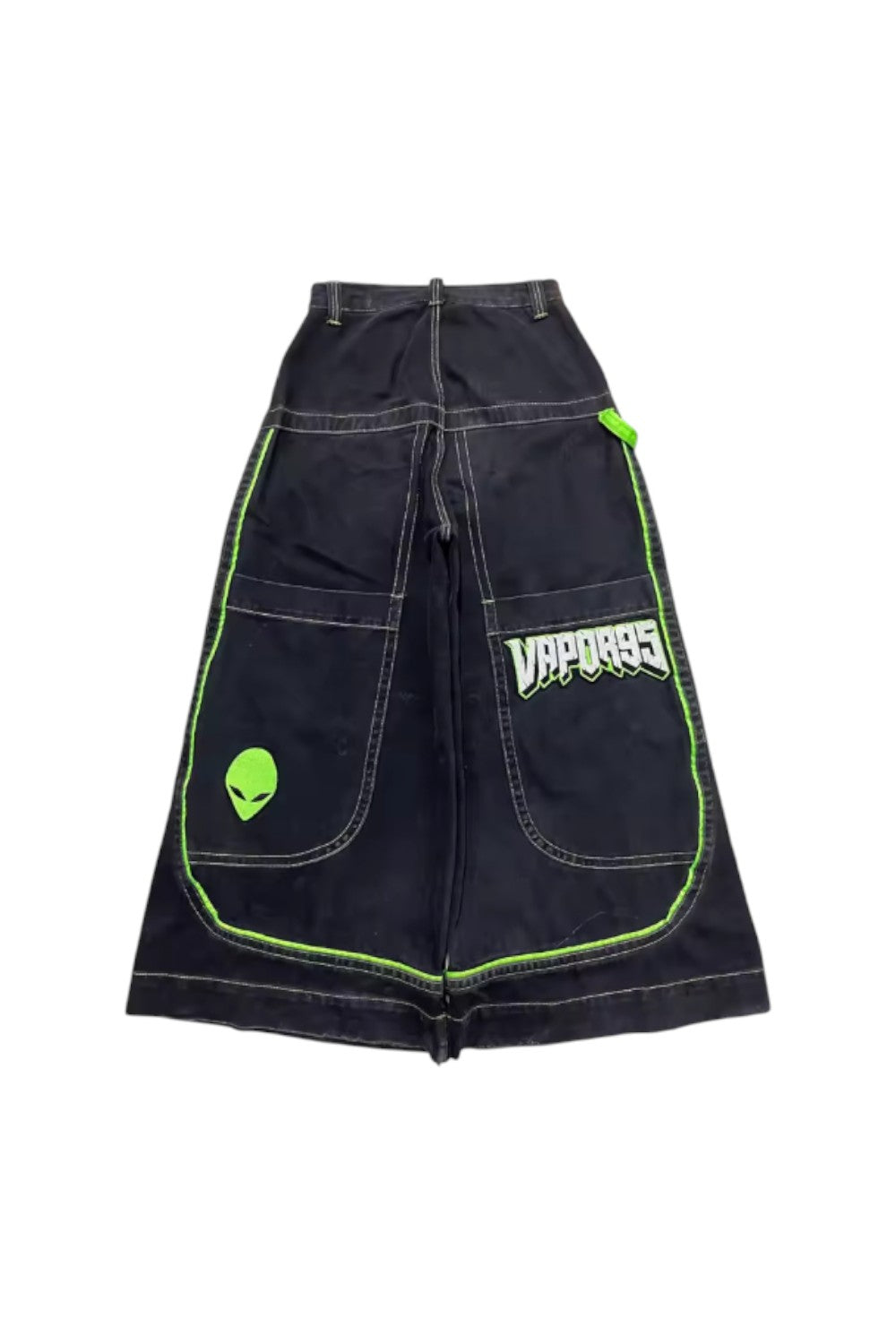 Gothic Harajuku High-Waisted Baggy Jeans