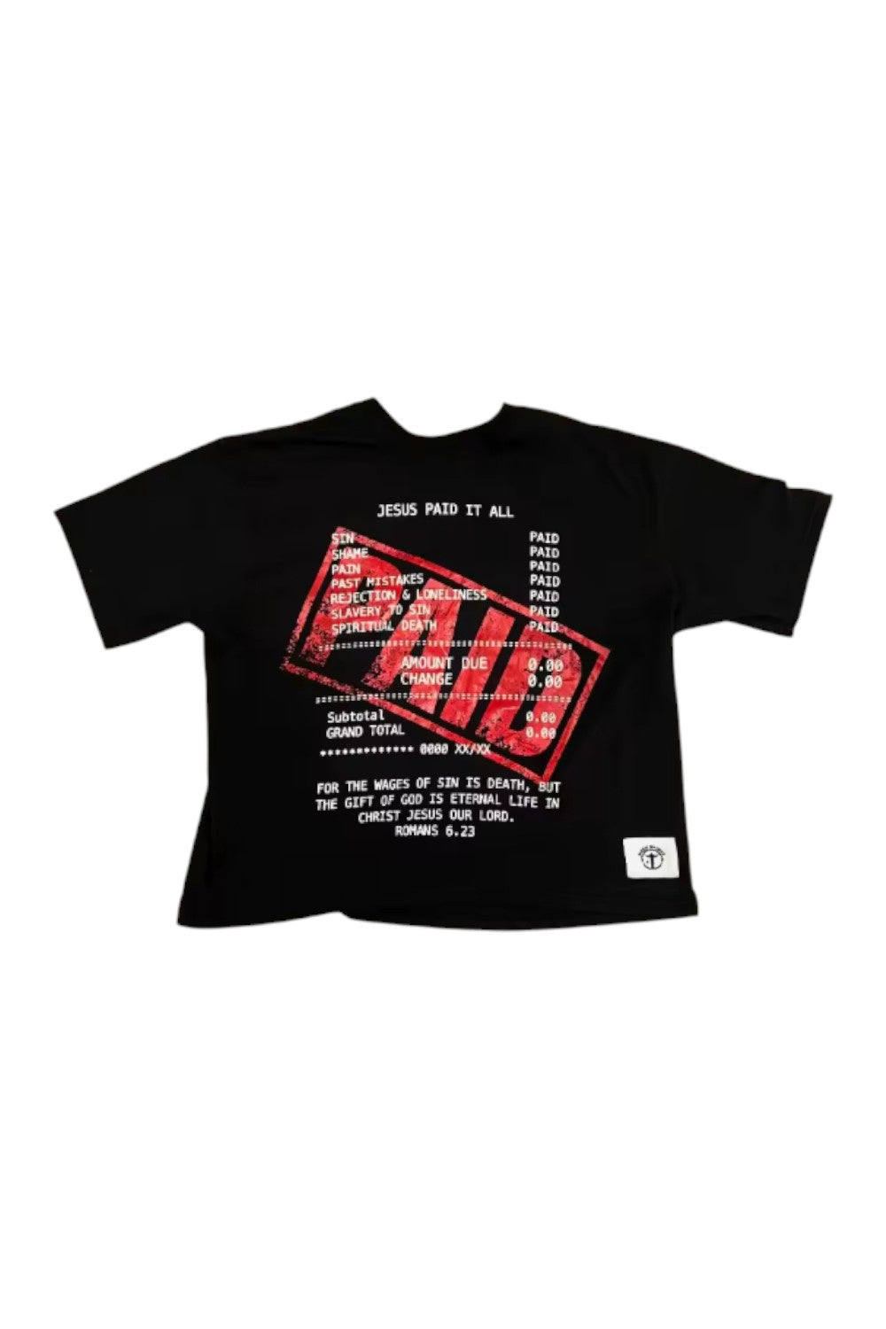 "Paid" Y2K t-shirt